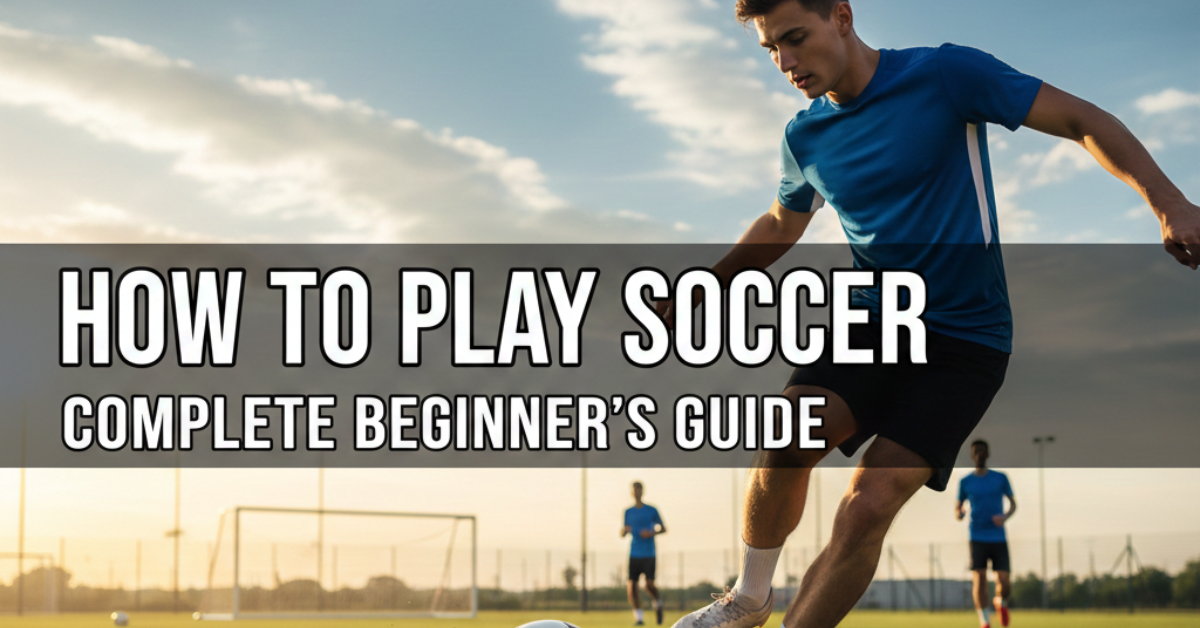 How to Play Soccer: Complete Beginner’s Guide