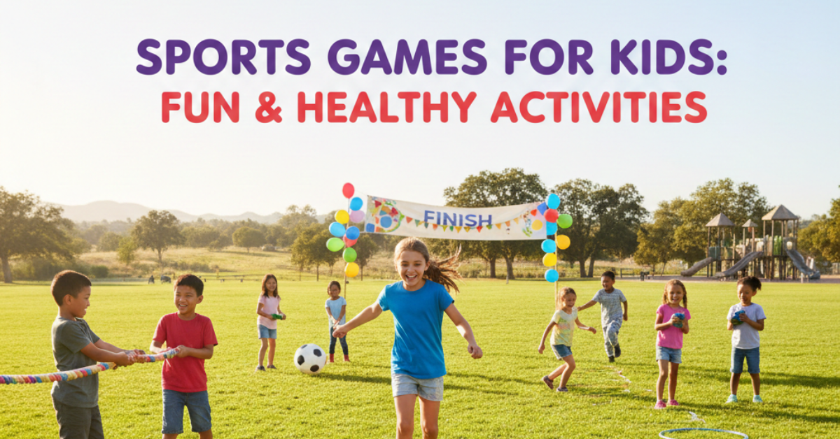 Sports Games for Kids: Fun & Healthy Activities