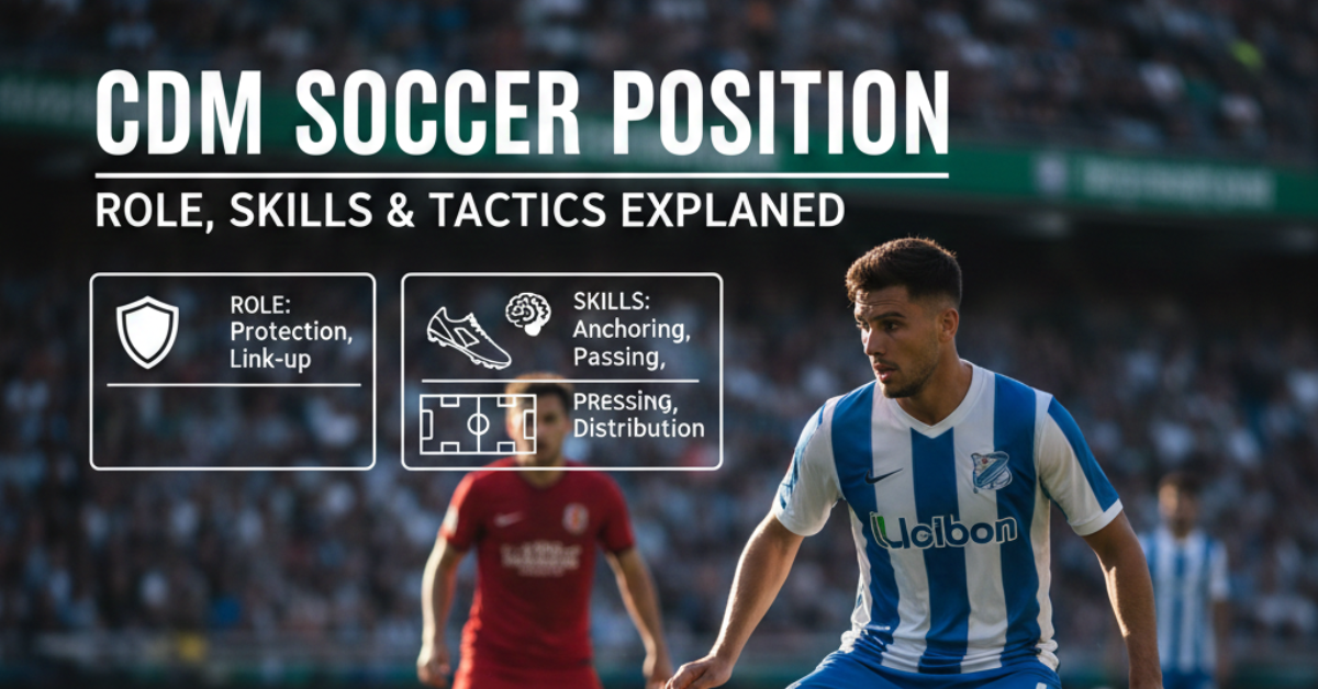 CDM Soccer Position: Role, Skills & Tactics Explained