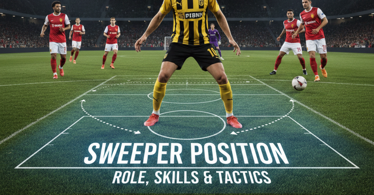 Sweeper Position in Soccer: Role, Skills & Tactics