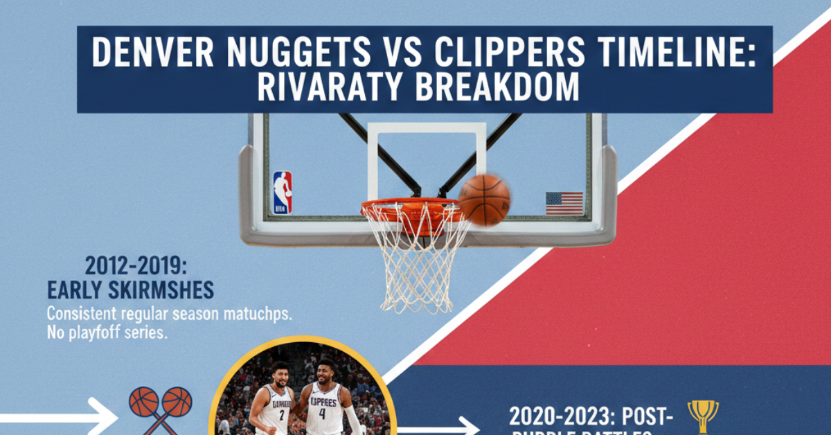 Denver Nuggets vs Clippers Timeline: Rivalry Breakdown