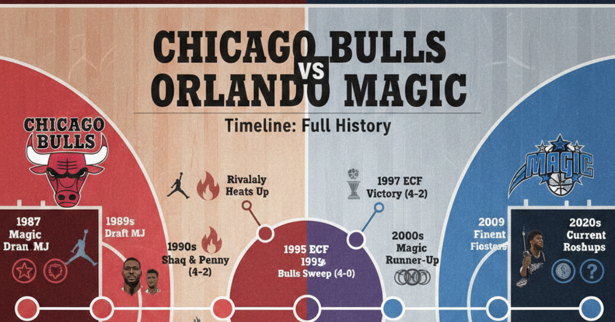 Chicago Bulls vs Orlando Magic Timeline: Full History