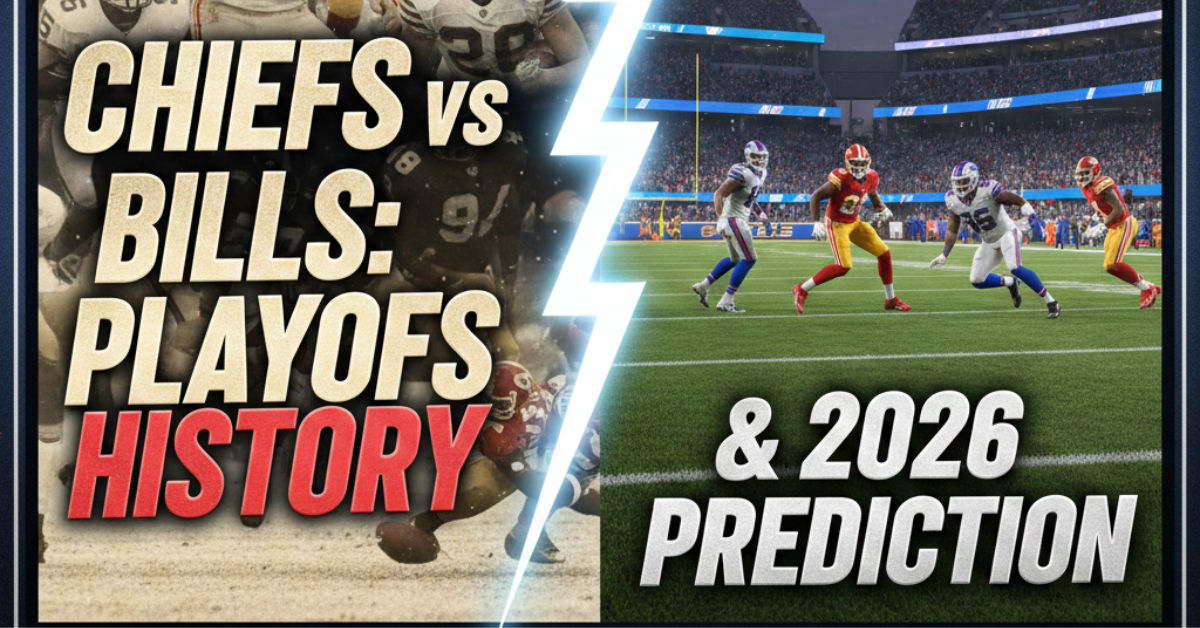 Chiefs vs Bills: Playoffs History & 2026 Prediction