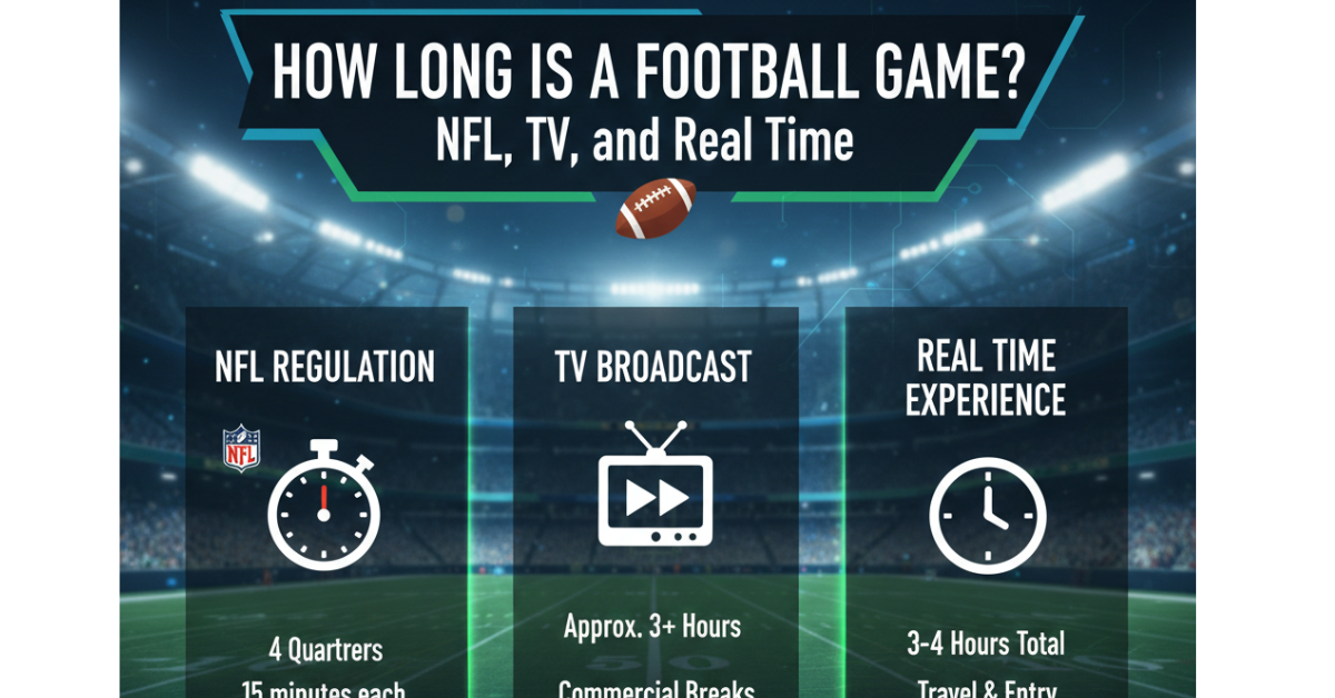 How Long Is a Football Game? NFL, TV, and Real Time