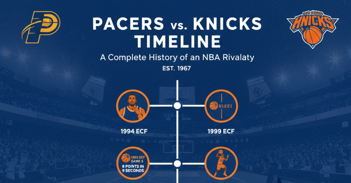 Pacers vs Knicks Timeline: A Complete History of an NBA Riv