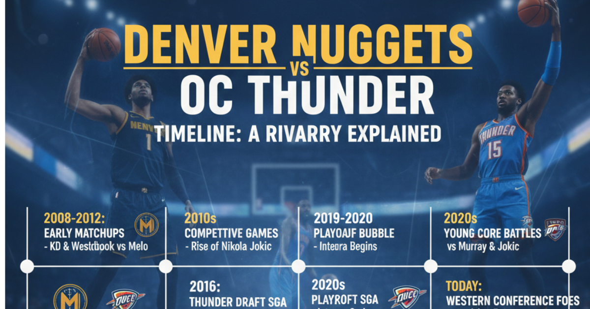 Denver Nuggets vs OKC Thunder Timeline: A Rivalry Explained