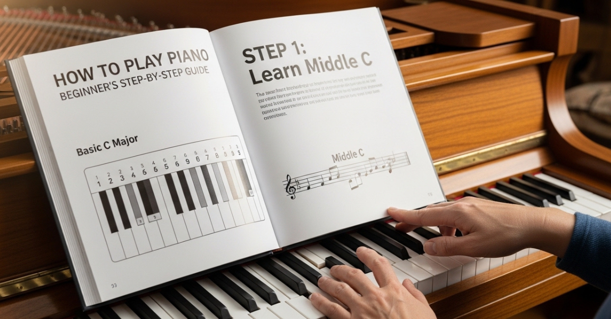 How to Play Piano: Beginner’s Step-by-Step Guide