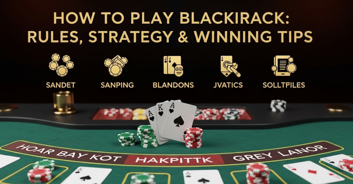 How to Play Blackjack: Rules, Strategy & Winning Tips