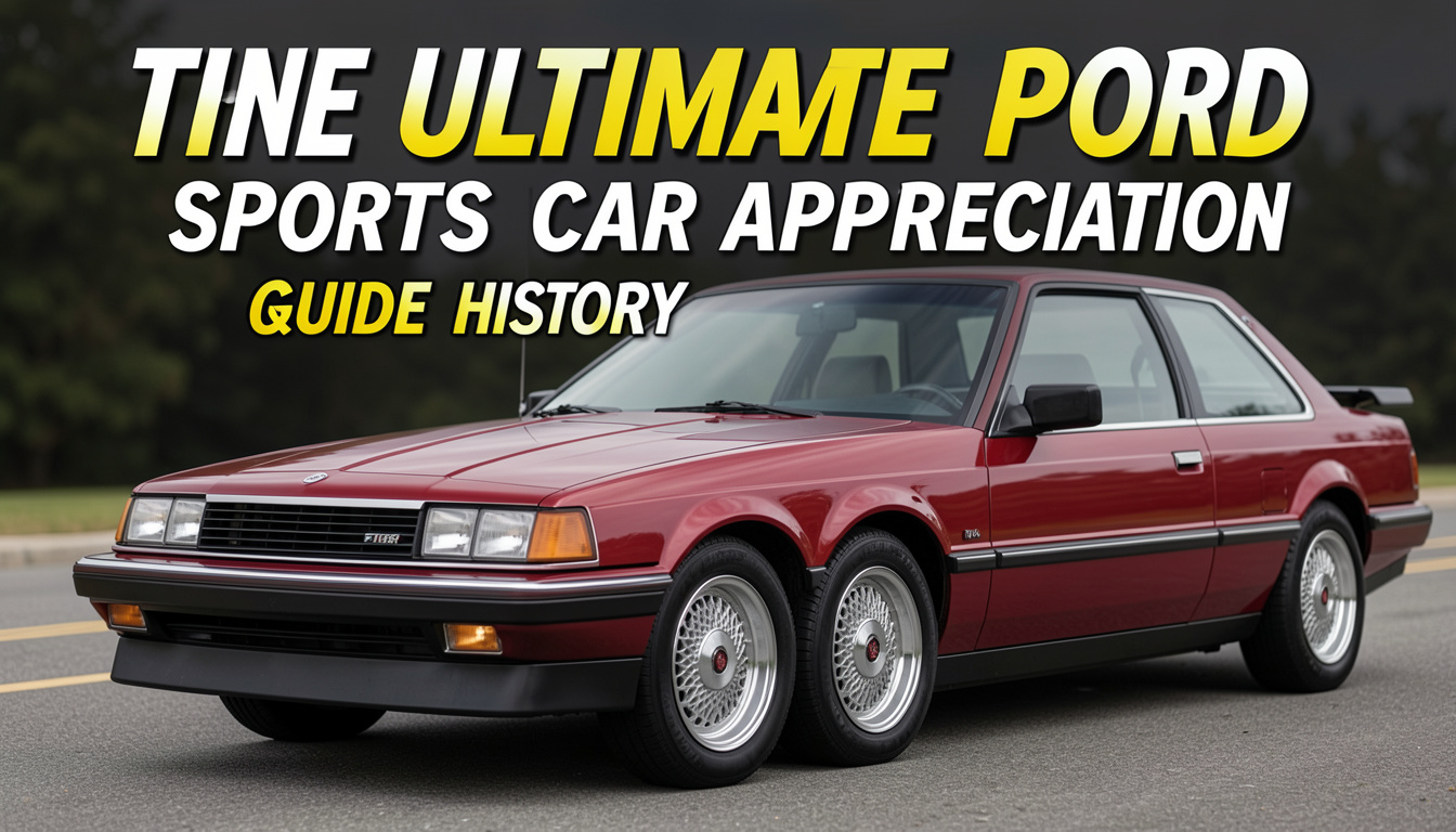ford probe sports car appreciation
